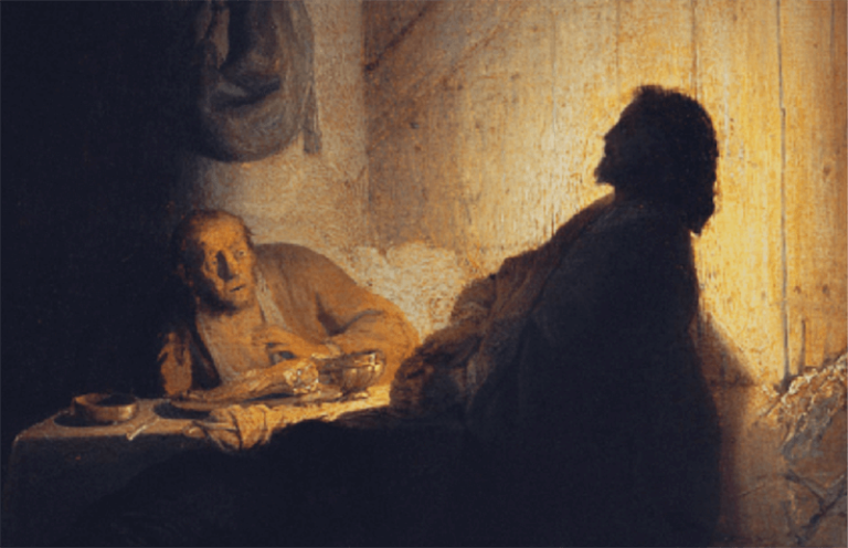 Les pèlerins d’Emmaüs (Rembrandt), 1606, Musée Jacquemart-André