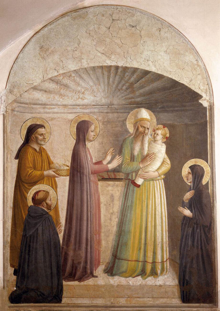 Fra Angelico-Présentation de Jésus au Temple